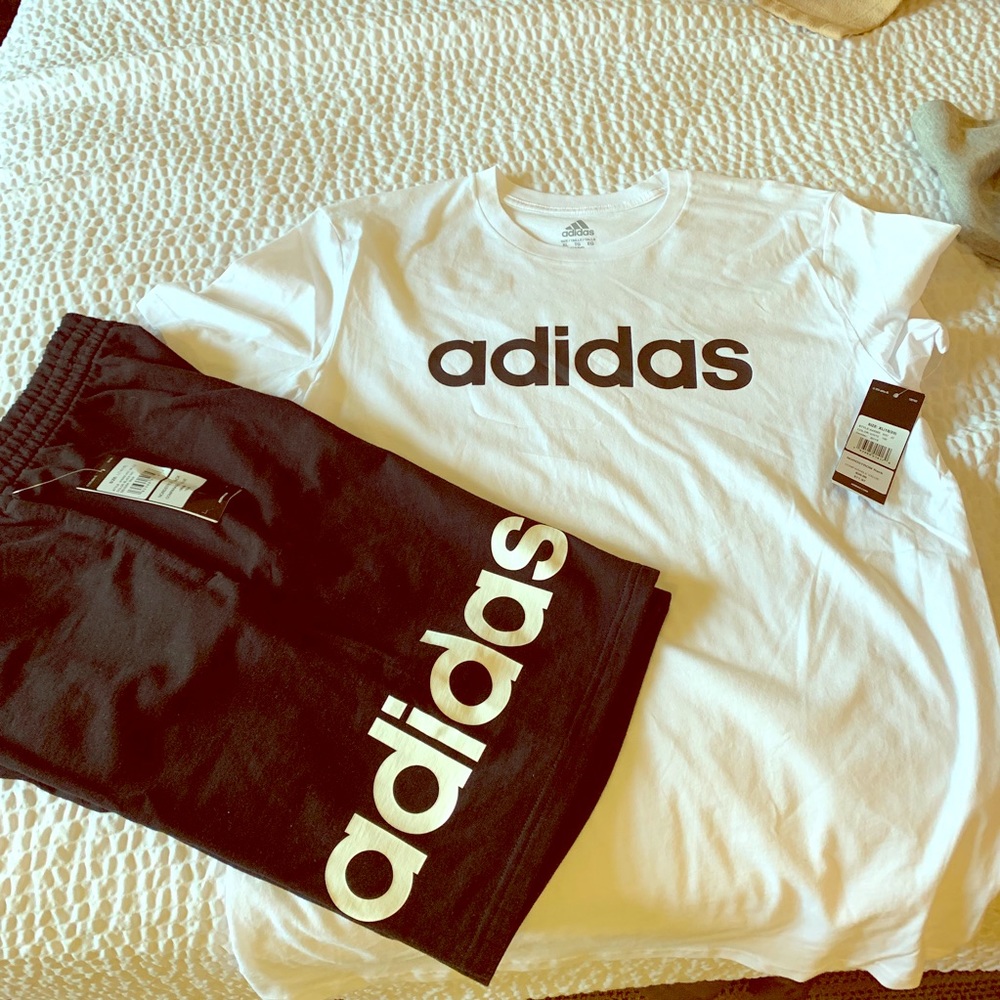 Brand new adidas set for boys. Never been worn.